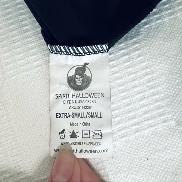 Halloween S.W.A.T. Costume Black Jumpsuit and Belt. Like New! - Picture 9 of 16